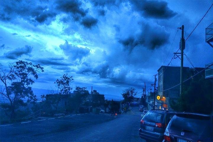 Spooky downtown Jerome, Az.